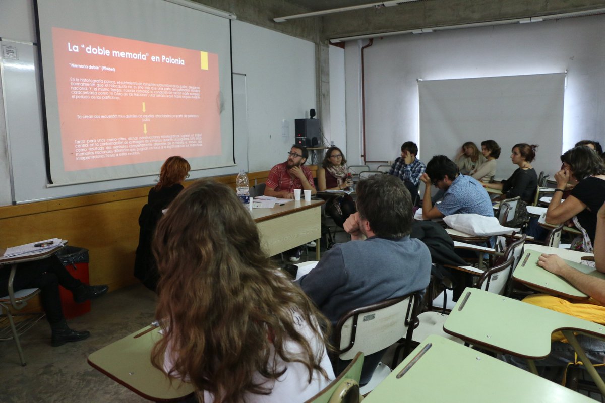 VCongresoAsaeca's tweet photo. #VCongresoAsaeca en la @UNQoficial Mesa34 "Cine e Historia III. Memorias del Genocidio", coordina Marta Casale https://t.co/QrRwbRhC4M