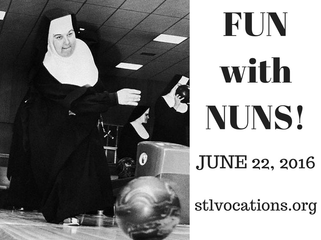 stlvocations's tweet photo. Have u signed up yet to have #FunWithNuns? Girls gr6 - HS! Dets @ https://t.co/GTkE64Wey3 https://t.co/zqrWecAOJ8