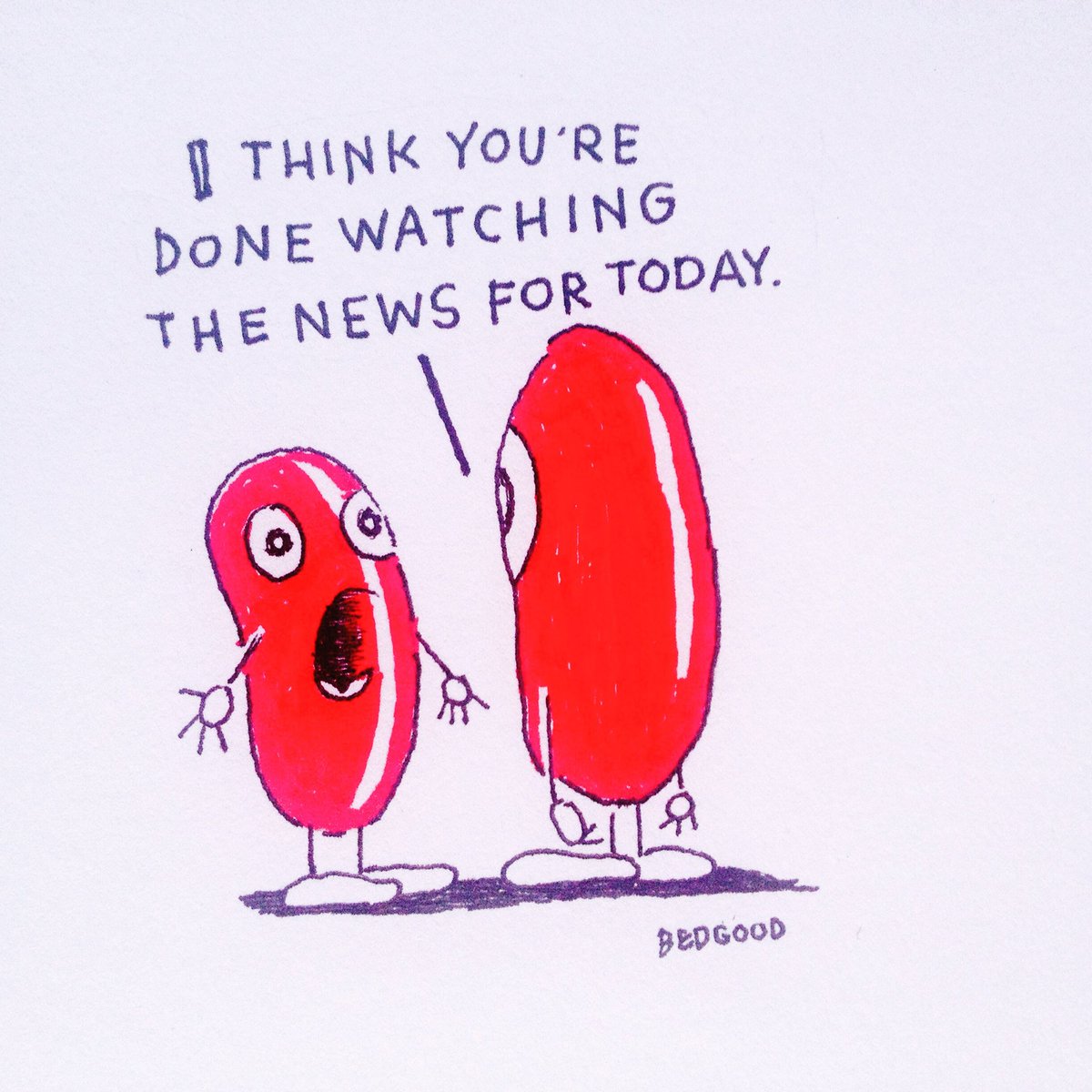 gibgerard's tweet photo. That's my face every time I turn on the TV. Another #bedgood https://t.co/xdVLSZpxev