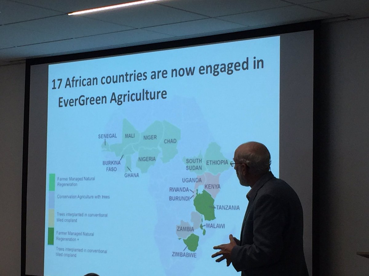 "We have made a start in EverGreen Agriculture" -<a href="/GarrityDennis/">Dennis Garrity</a> #restoration <a href="/WorldResources/">World Resources Institute</a> <a href="/ICRAF/">World Agroforestry</a>