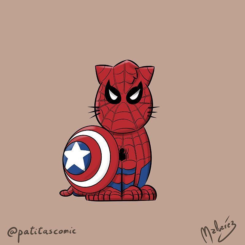 patitascomic's tweet photo. Indy + Spiderman

#civilwar #spiderman #marvel #captainamerica https://t.co/WxQ1uEkDze https://t.co/5AjkVXjRb8 https://t.co/Lwy0TzChuE