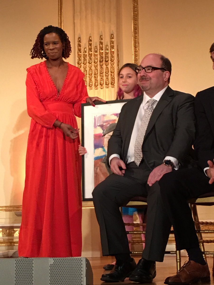 Rasiej's tweet photo. Congrats to a true public advocate @craignewmark receiving recognition via @UncleRUSH #RushHeArts https://t.co/s7OnWzzmMs