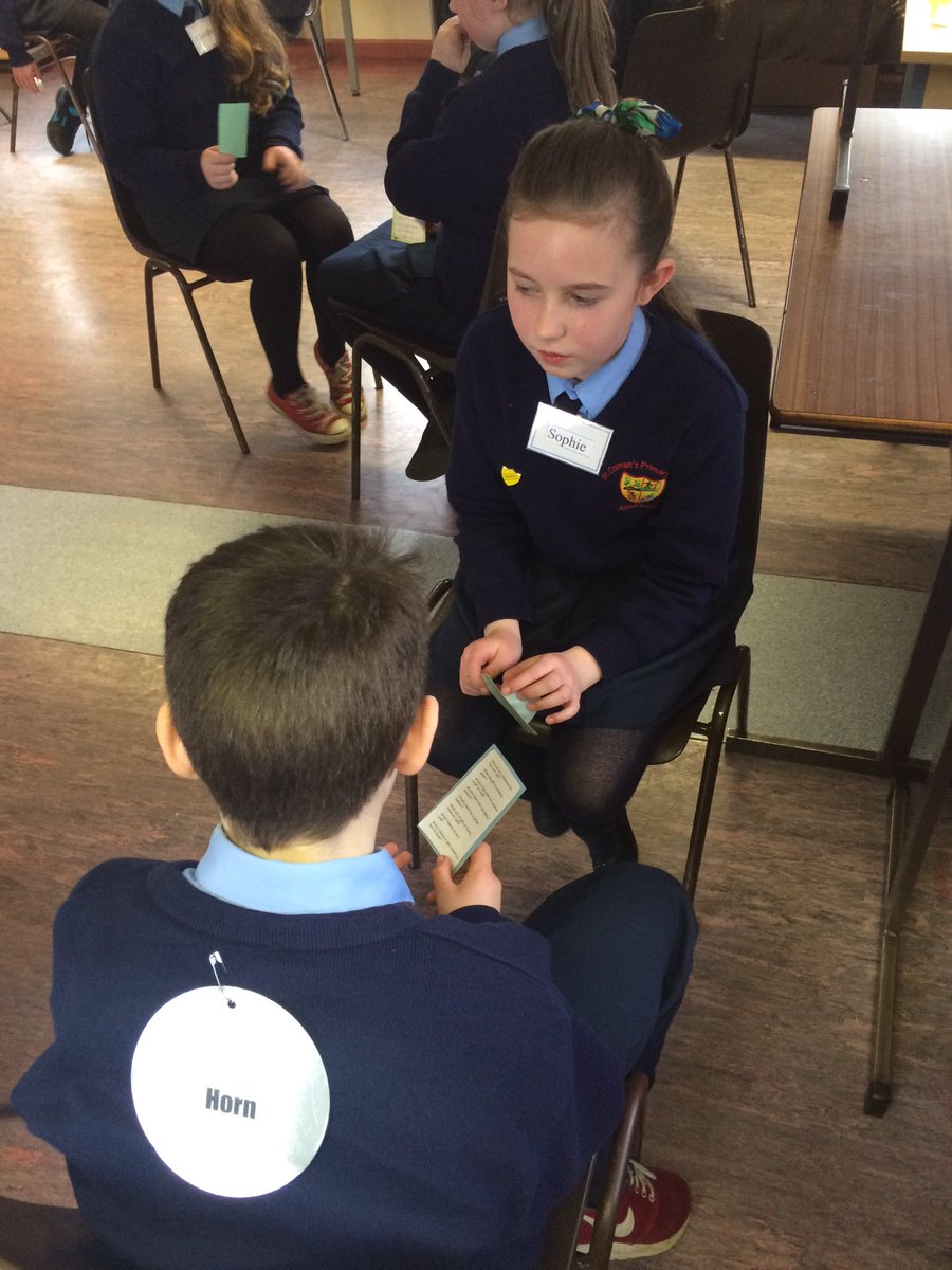 stcolmansps's tweet photo. @dromore2016csw DA Sr Mercedes visited P7 today to take our #confirmandi on retreat. #gifts #fruits #holyspirit https://t.co/azpahNn84V