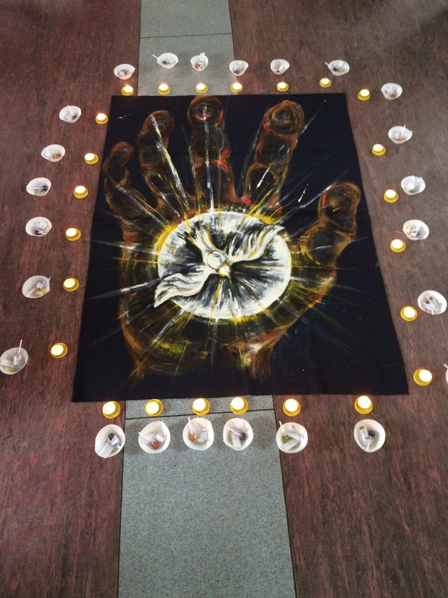 <a href="/dromore2016csw/">DromoreDioceseCSW</a> DA Sr Mercedes visited P7 today to take our #confirmandi on retreat. #gifts #fruits #holyspirit