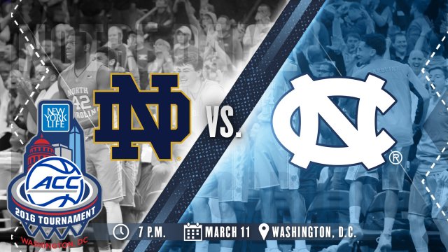UNC_Basketball's tweet photo. Tar Heels to Face Notre Dame tonight in ACC semis https://t.co/UEZTGE30VS #UNCBBall #HeelsLockIn https://t.co/0kHjgMZaE2