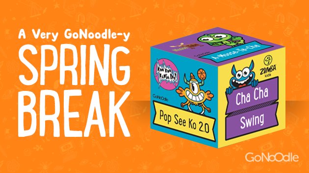 GoNoodle's tweet photo. Freebie alert! Spring Break is coming and we have the perfect "homework" for your class! ;) https://t.co/4dciY3RGM9 https://t.co/eKaUoFlCWE