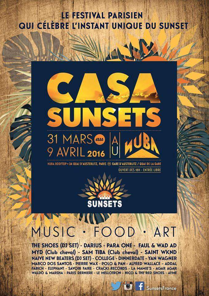 AgenceBazile's tweet photo. SAVE THE DATE!! #casasunsets #lenuba #festival #savethedate #soonsoon https://t.co/R17GE1mS8A