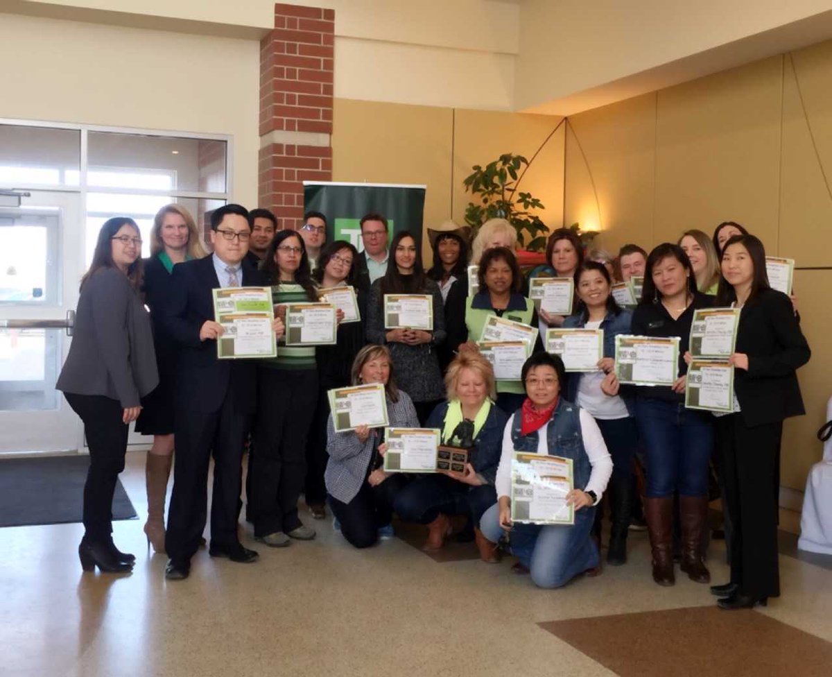 NicholaD_YYZ's tweet photo. Celebrating our first All Star Breakfast #unbeLEIvableMB. Great morning of recognition and some fun! #htww1 https://t.co/WBmQ4GBSlH