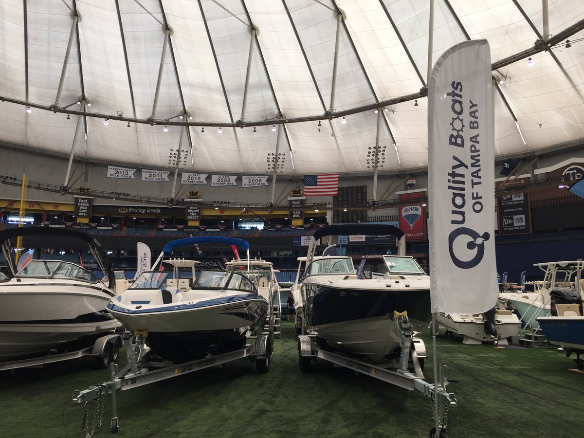 It's never a bad day for a boat show, come see us this weekend at the Trop!
#qualityboats #boatshowlife #goboating