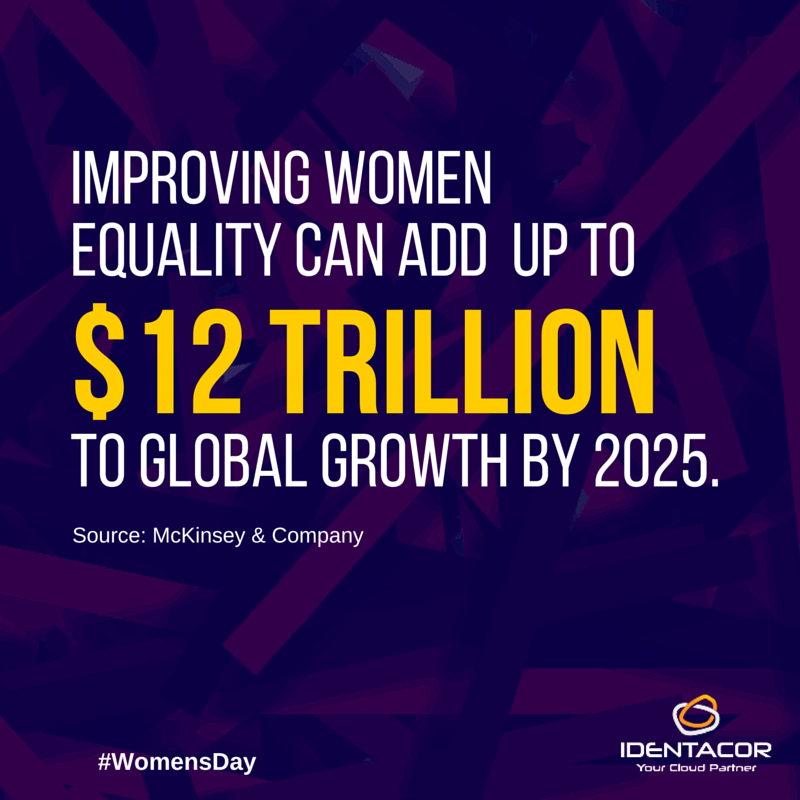 Identacor's tweet photo. Why we don't have more women in technology? Women in tech: https://t.co/IHmhzcKM1o #WomenInTech #WomensHistoryMonth https://t.co/iSDaxjJAKK