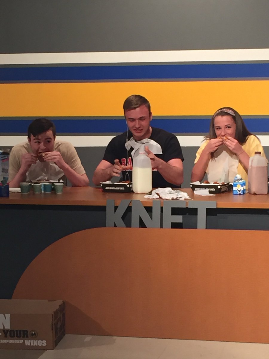 KNET_News's tweet photo. Liberty North is taking on the Blazing Wings Challenge @BWWings #KLPSTelethon #CabinKNET https://t.co/CKNuIYRhUe