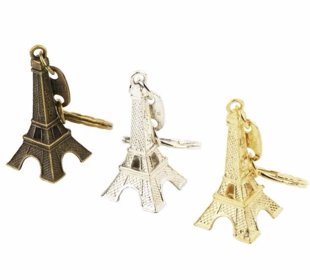 ❤️ Eiffel Tower keyrings #wedding favours - gold,silver and bronze £3 for 6❤️