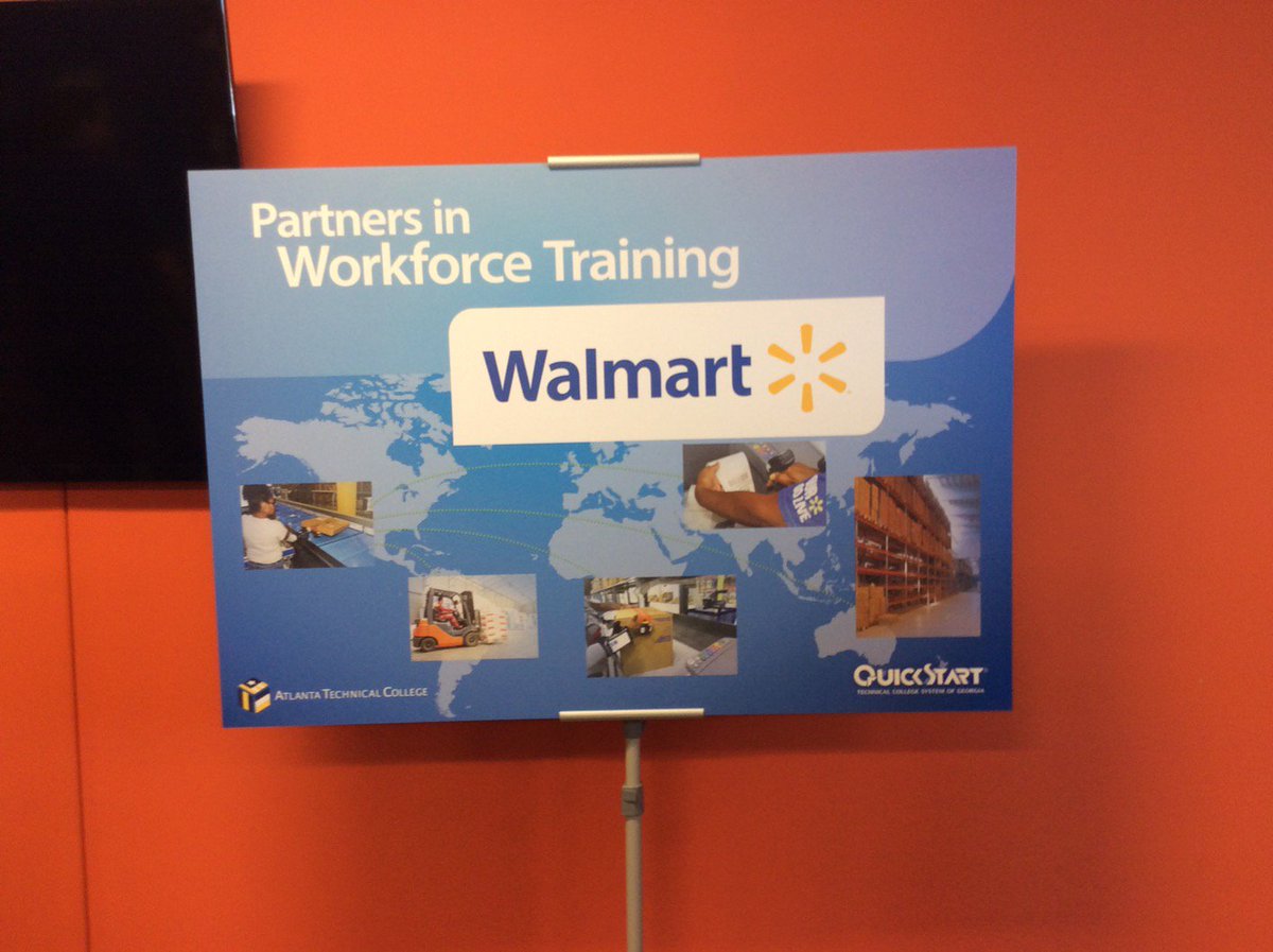 AtlTechCollege's tweet photo. @atltechcollege @walmart partnership signing #gaquickstart https://t.co/G5ldIMms0W