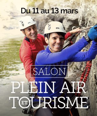 C'est le Salon plein air et tourisme! Venez rencontrer nos exposants jusqu'à dimanche.