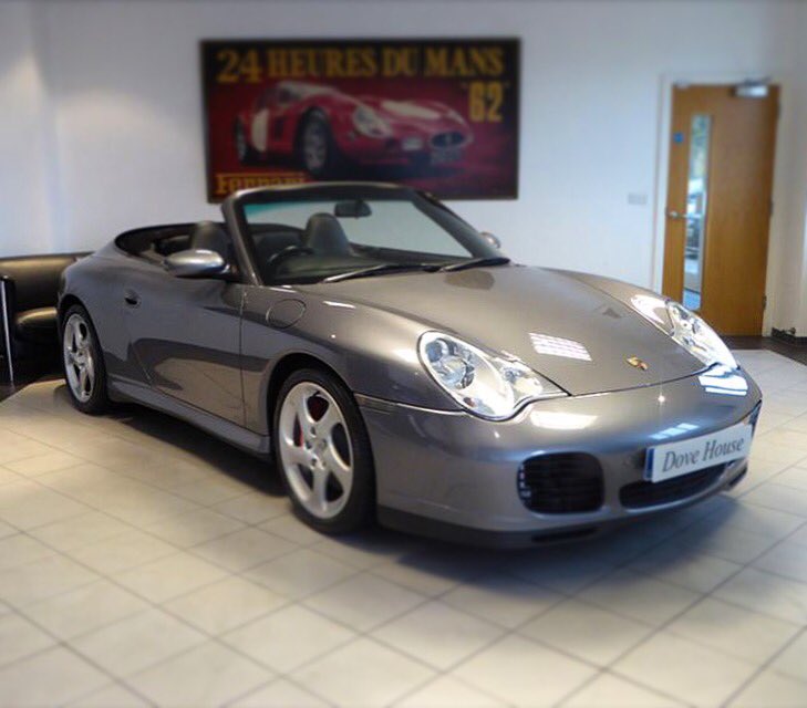 New in this afternoon, 2004 Porsche 996 C4S Cab in Seal Grey, just over 38,000 miles, a perfect car for the summer!