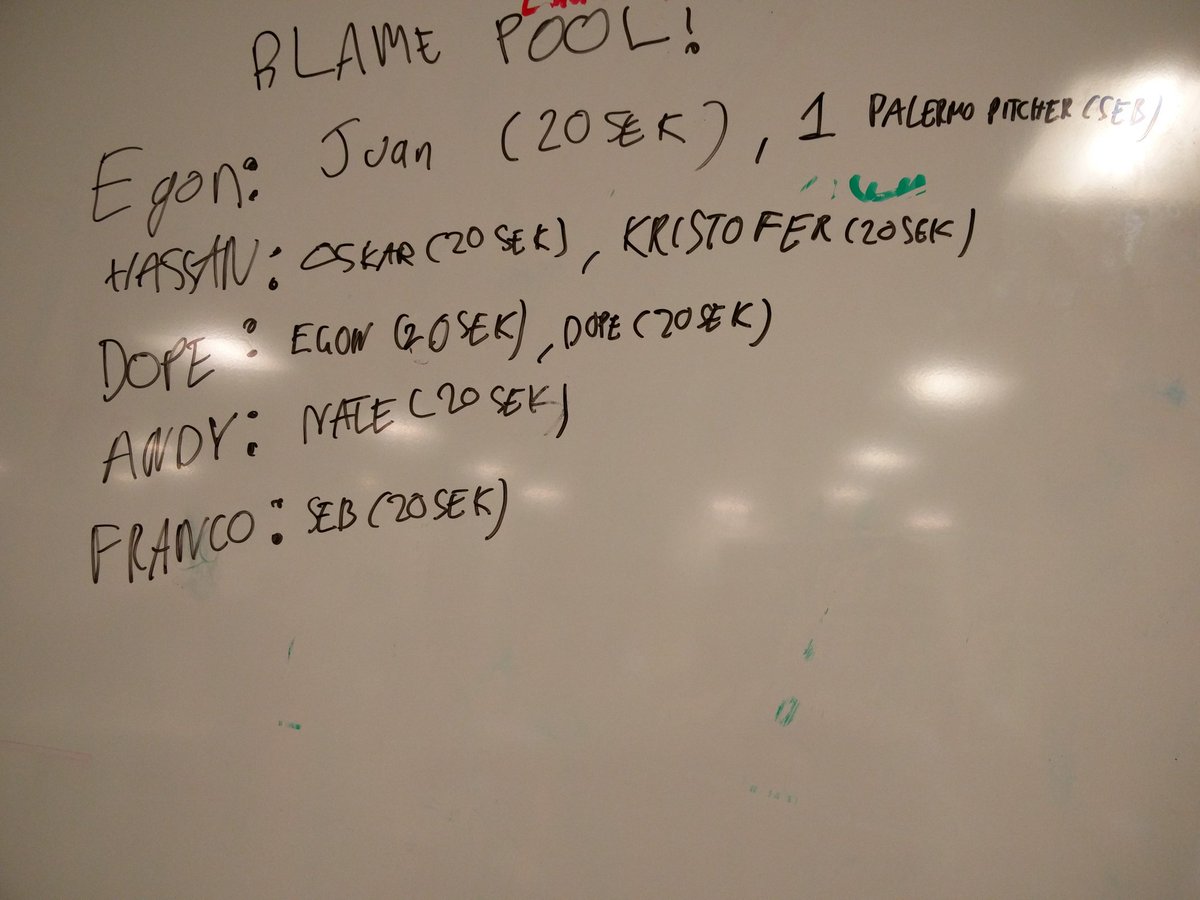 vethan4's tweet image. Make build blockers more fun with an office blame pool based on build changelists #developerfun