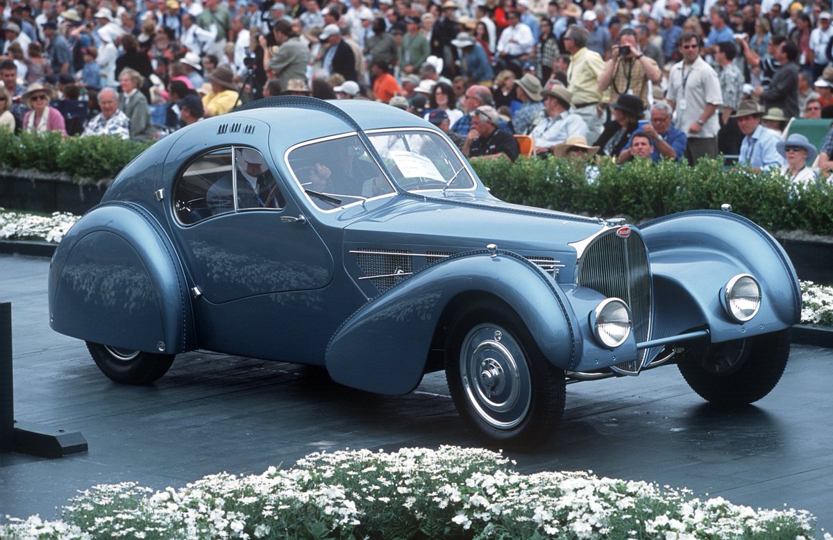 PebbleConcours's tweet image. As a single marque, Bugatti has recorded the most "Best of Show" wins here. It has nine! #FunFactFriday #PebbleCars