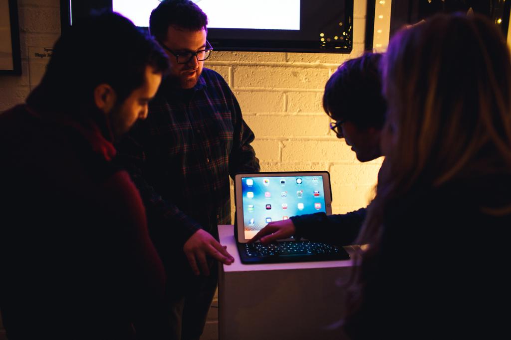 LogitechGUK's tweet photo. We don't want to say anything about stealing the show, but CREATE is getting A LOT of attention #PoweredByCREATE https://t.co/9aJk2kH9rI