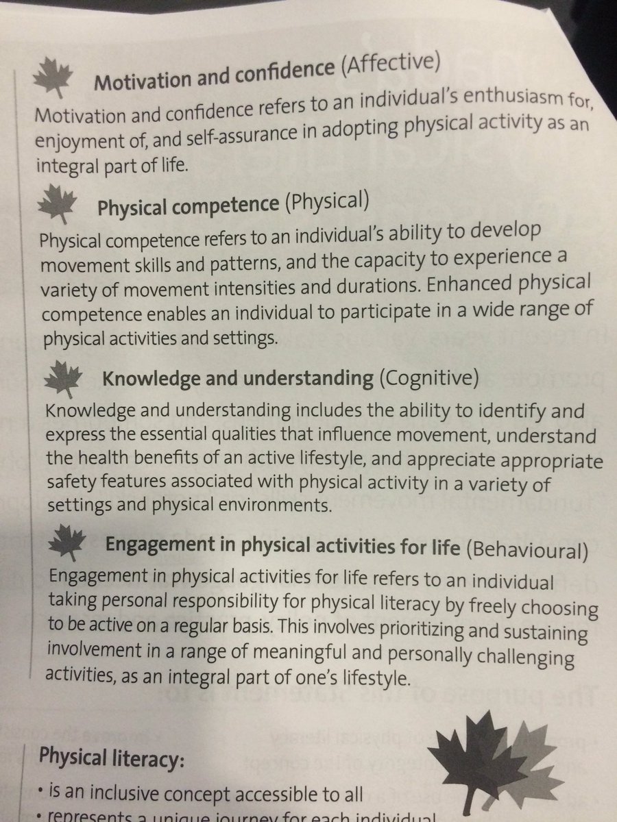 cscottbailey's tweet photo. Movement skills only 1/4 of Physical Literacy, how to reflect in PE assessment? @wellnessrf #EASPLS2016 #rvsed https://t.co/8zDLiwCvgw