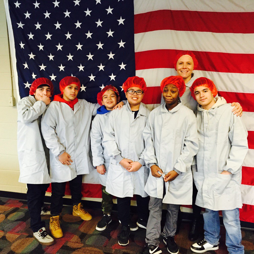 Thanks to Mark Zink and Request Foods, these kids were able to EXPERIENCE career and life ready!   #woms #gowo