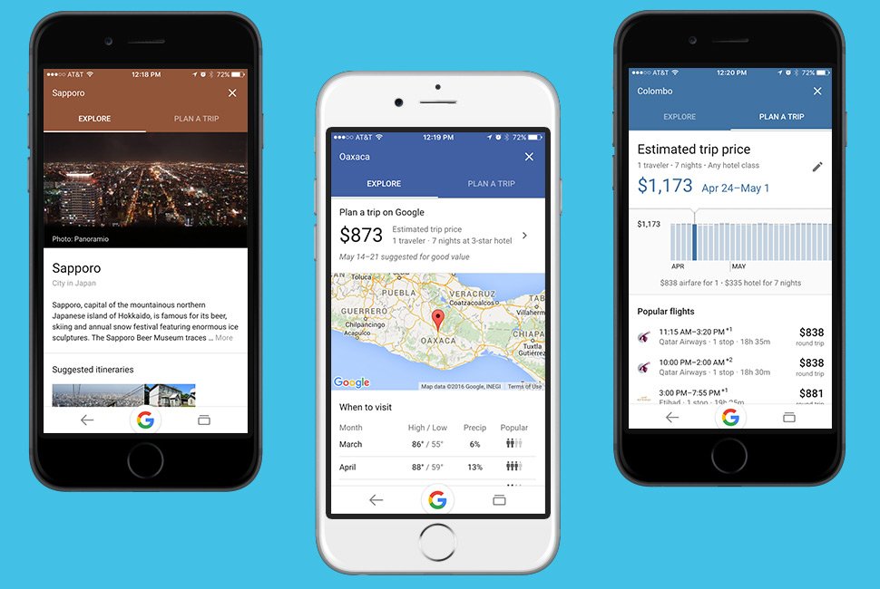 mkdirecto's tweet photo. Google lanza Destinos, una herramienta que le permitirá planificar viajes desde el móvil
https://t.co/shmMnV7ENj https://t.co/hcOEPu6mLT