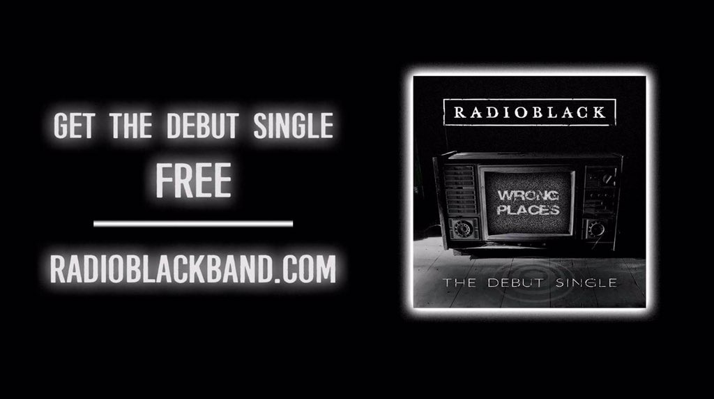 ShellovesNick's tweet image. My friends who love rock music, please check out @RadioBlackBand and their #debut #single #WrongPlaces #rock #music🤘