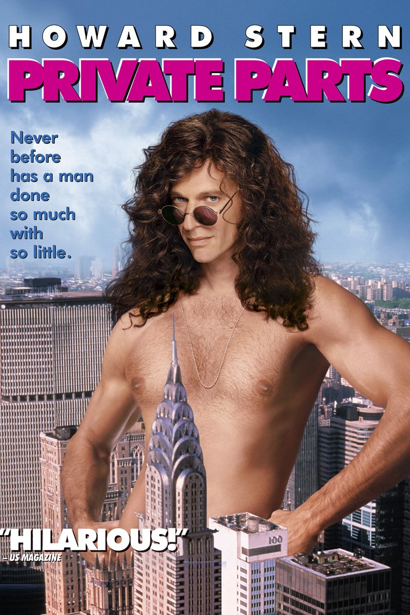 sternshow's tweet photo. NOINEteen years ago this week, #PrivateParts opened up in theaters nationwide. It was the #1 movie in America! https://t.co/X6zNYF2LXa