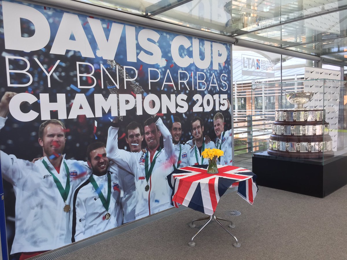 elmstennis's tweet photo. Great and inspiring day at the NTC for the Davis Cup Legacy Programme #TennisForKids https://t.co/9DjR7oxUWr