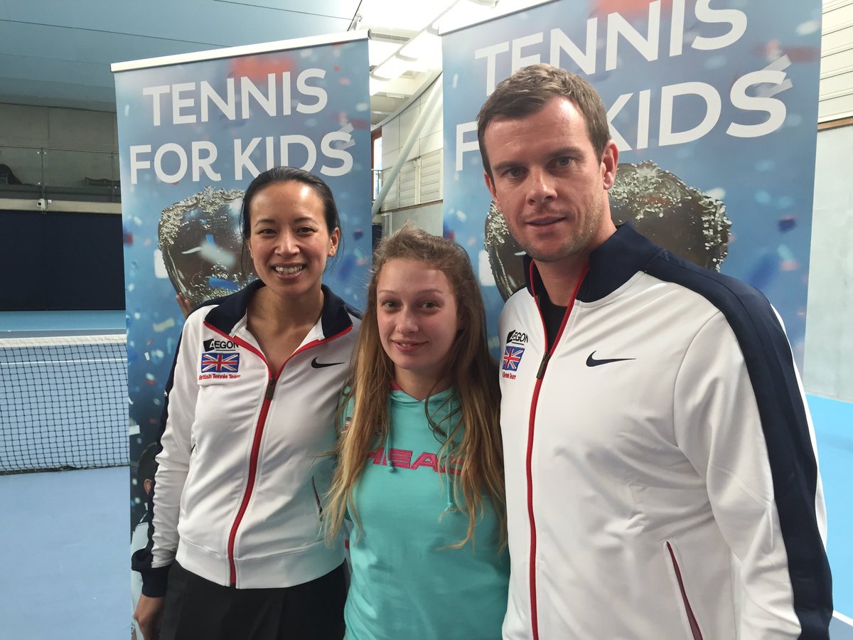elmstennis's tweet photo. Great and inspiring day at the NTC for the Davis Cup Legacy Programme #TennisForKids https://t.co/9DjR7oxUWr