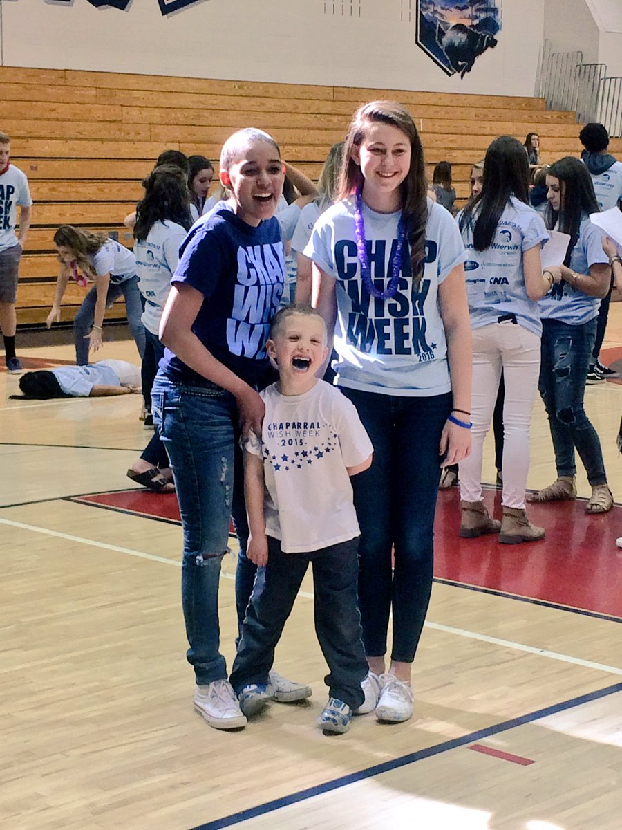 ChapWishWeek's tweet photo. 3 amazing Wish Weeks #DoItForShelby #AllInForCorbin #ThereForMcKenna https://t.co/LBOqZHSrZk