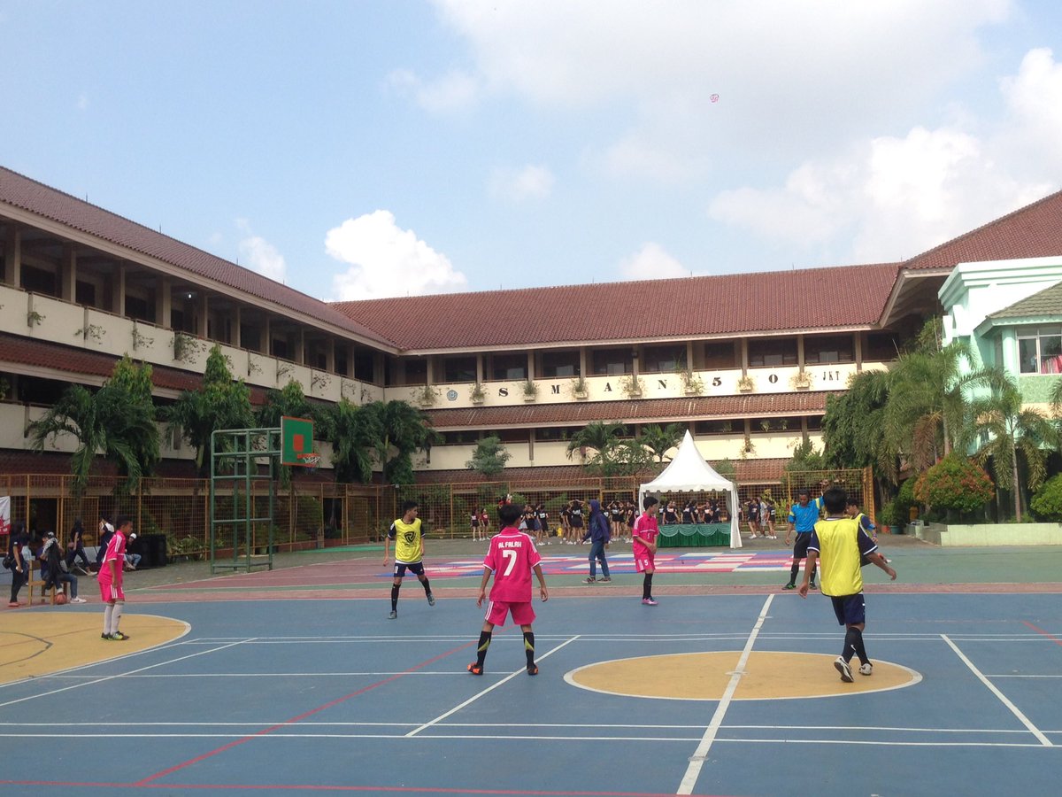 perebutan juara 3 antara mts al-falah melawan smp budhaya 3
