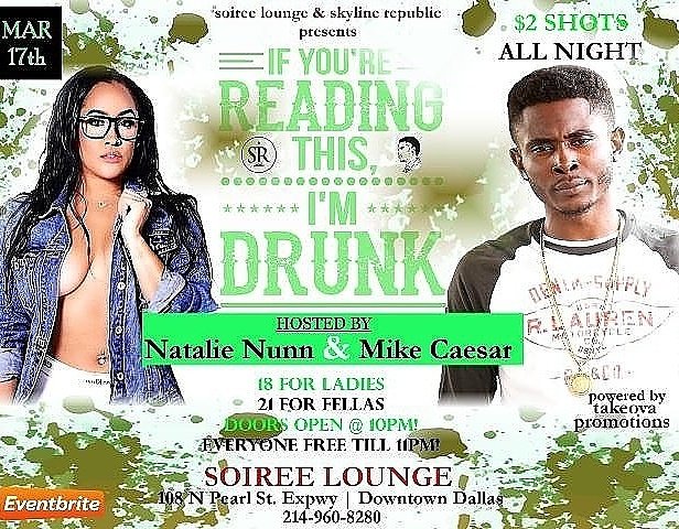GatesDog's tweet photo. #soireelounge is the move this #StPatricksDay 3.17 https://t.co/nWRJ8NB20Y