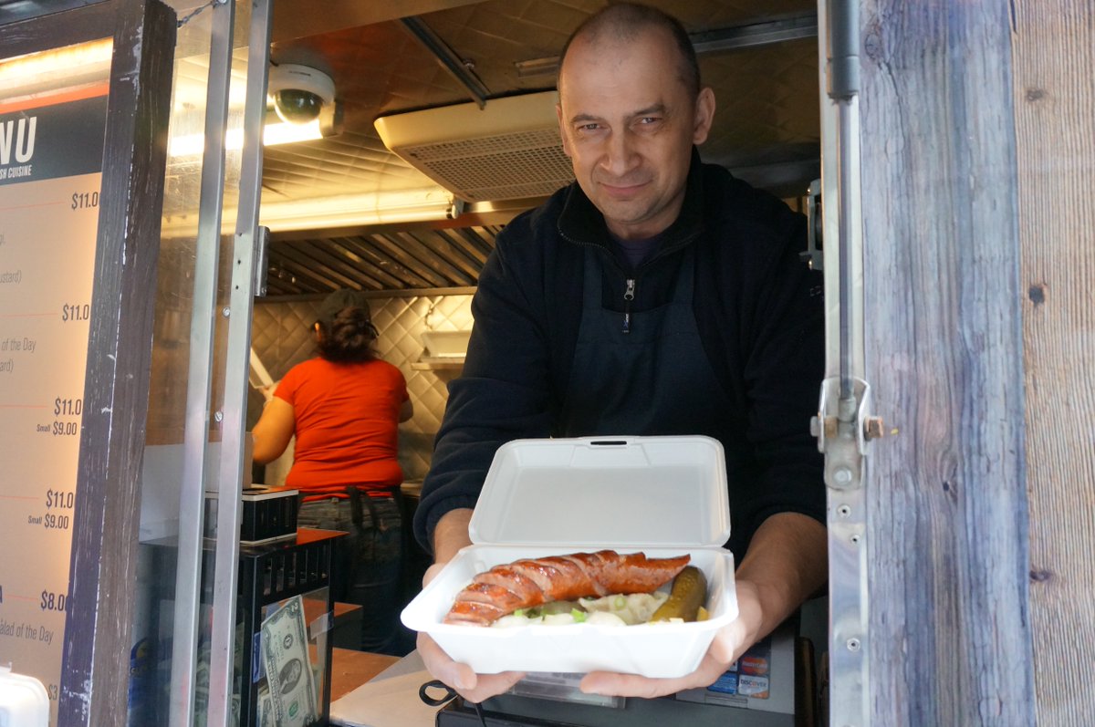 Pierogi mix and Kielbasa <a href="/PolishCuisine/">OldTraditionalPolish</a> ! Delicious and many thanks for the New York Food Truck tips <a href="/miljuschkaw/">miljuschka</a>