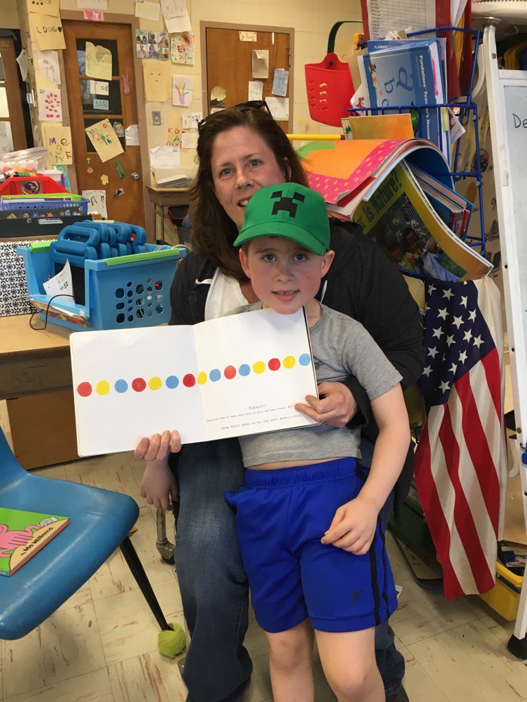mrsjankowicz's tweet photo. Thank you to our mystery reader! https://t.co/Tfji36Jq7x