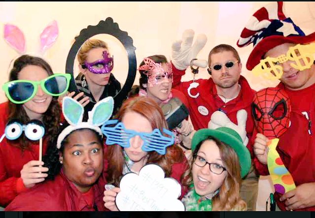 Photo booth Friday was awesome! #BestTeamEver #OneTeamOneDream #1397 #TeamAppreciation