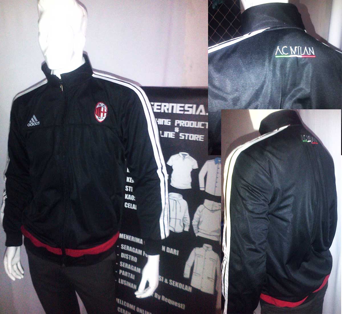 New Arrival jkt Training ACMilan Black Victory
Size S M L XL
IDR 140rb
utk order Invite dlu BB 25C1A31A