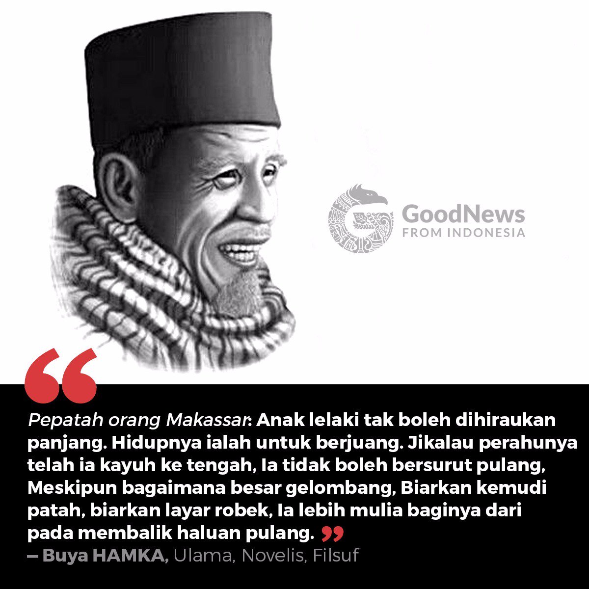 [QUOTE] Jangan takut gagal, karena yang tidak pernah gagal hanyalah orang-orang yang tidak pernah melangkah -Hamka