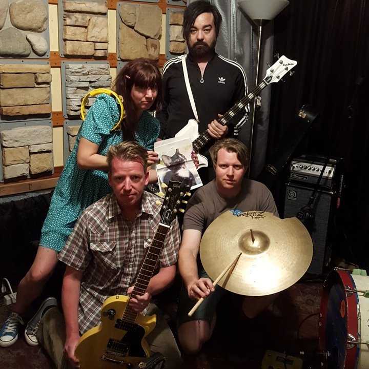 KXCIofficial's tweet photo. #lemondropgang in Studio 2A. They rocked the house &amp; will take over @TheRialtoTucson stage Saturday's SXSW showcase https://t.co/ORrMwh2sbU