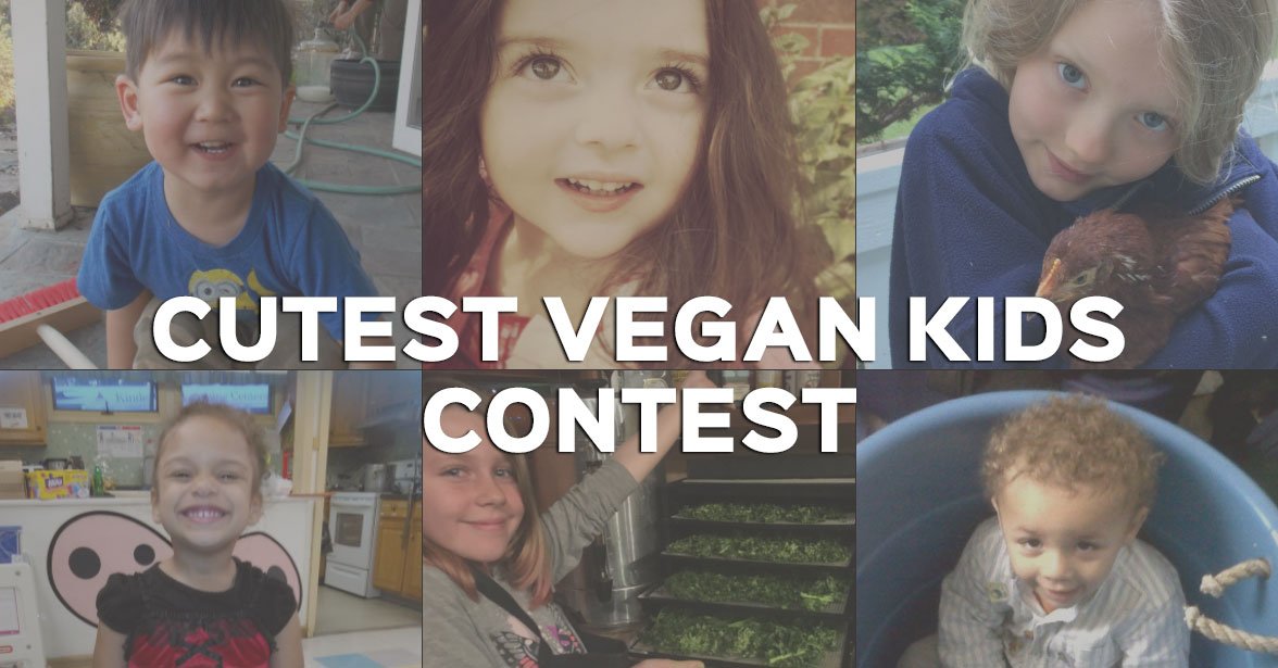 peta's tweet photo. #Vegan kids are the cutest kids 😊 Enter your kid for a chance to be our cutest vegan kid: https://t.co/HVYhyx9eZp https://t.co/afgbTVLLPw