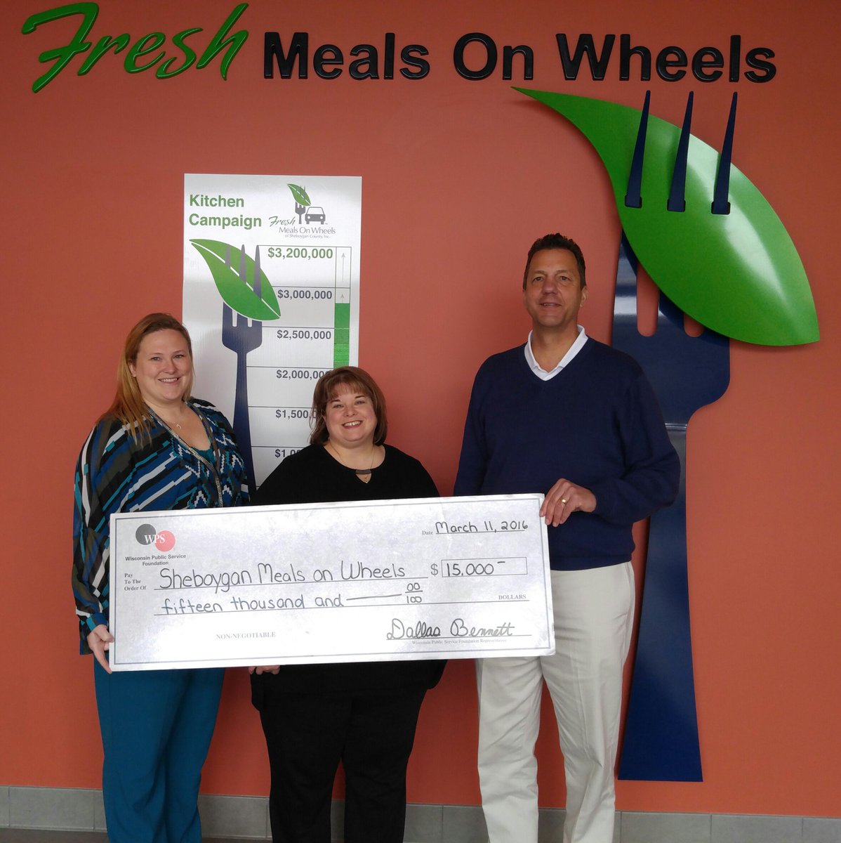 WIPublicService's tweet photo. WPS supports local partners. WPS &amp; Sheboygan Meals on Wheels continuing to enhance communities we live in. https://t.co/6EEC2QOJGH