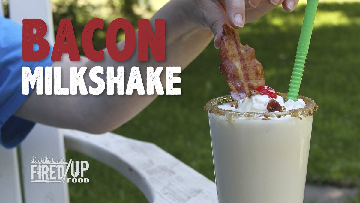 FiredUpFood's tweet photo. Bacon milkshakes are only the beginning. https://t.co/MLWDAOXz8T https://t.co/vjczluNVVd