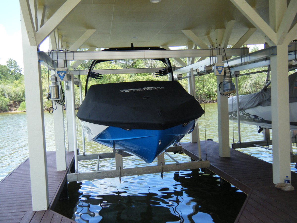 Getting ready for boating season! Make sure you've got the lift you need! #BoatingSeason #lifts #FunFriday