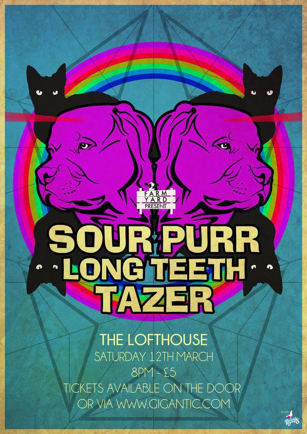 FarmYardRecords's tweet photo. tomorrow eve @ The Lofthouse - some really delicious noises with @sourpurr , @LongTeethTweets &amp; @Tazeronline . Yummy https://t.co/kuzbAuEo9J