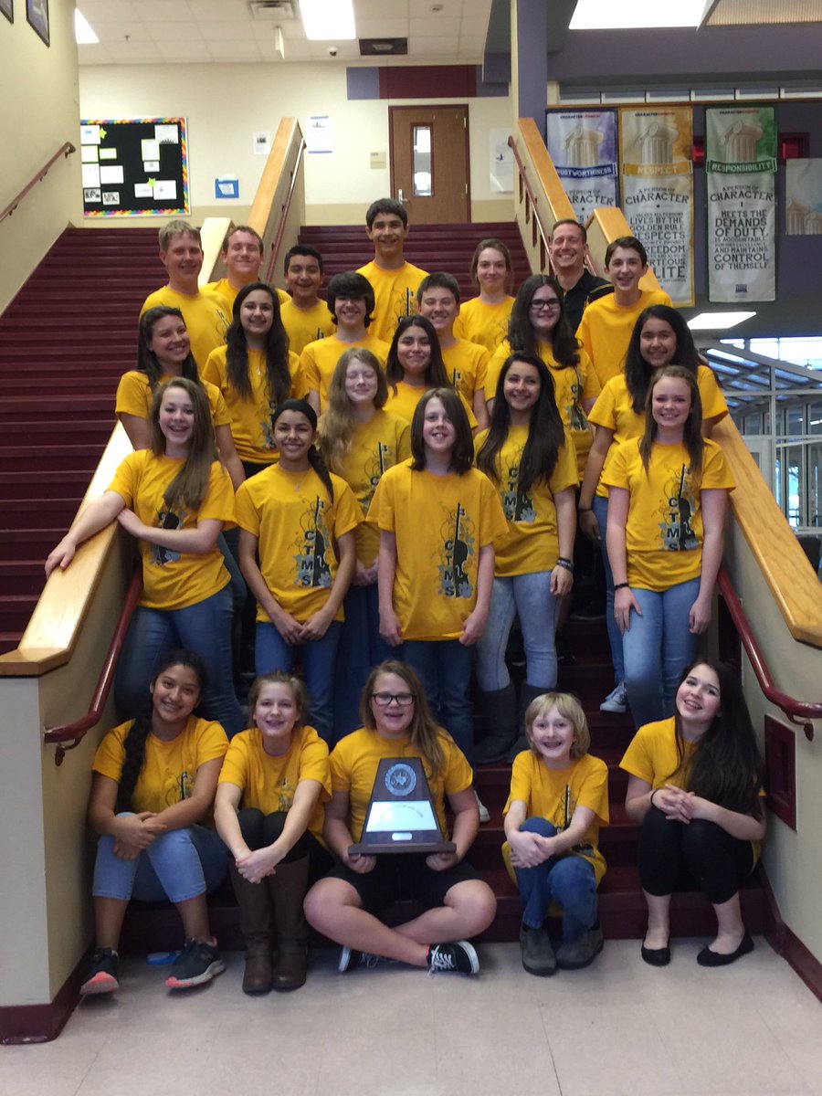 TexasCelloUSS's tweet photo. So proud of Chamber and their amazing performance at UIL! #bestorchever @CTMSBulldogs https://t.co/Ka8UDkWpgE