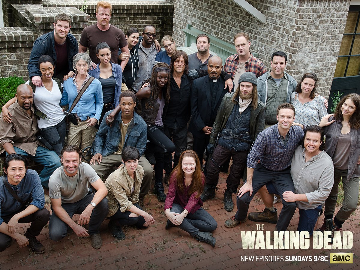 WalkingDead_AMC's tweet photo. #TWD = #SquadGoals. https://t.co/N9QwuOIrFZ
