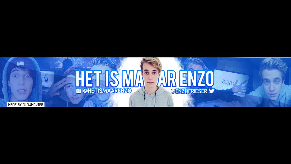 RikKleeven's tweet image. Banner gemaakt voor @HetIsMaarEnzo ! wat vinden jullie ervan? Retweet dit please en tag Enzo erin!