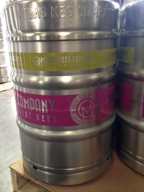 MaconBeer's tweet photo. It feels like Christmas! We just got some swanky new kegs with a little more flair. https://t.co/VMEbHmRJwK