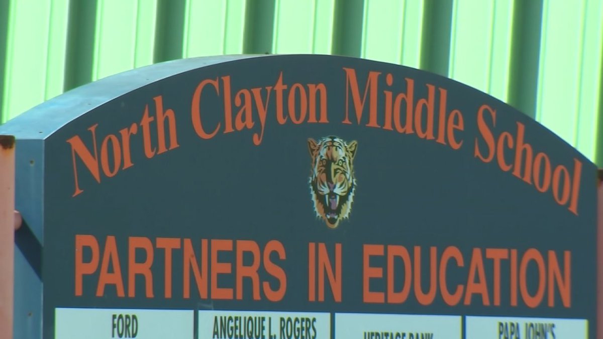 Parents are upset with how North Clayton Middle School handled a gas