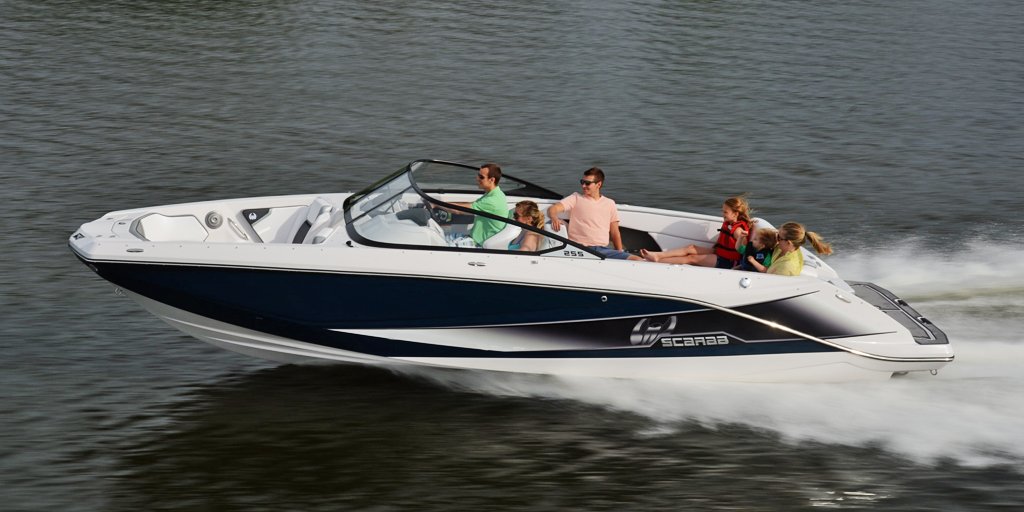 Put the #throttle down and #jet toward the weekend. #ScarabBoats