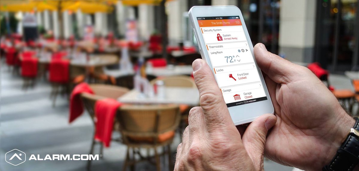 AlarmDotCom's tweet photo. Choosing a new #HomeSecurity system? Here's everything you need to know: https://t.co/ZWPYI3jSTZ #SmartHome https://t.co/VbM4EweCzt
